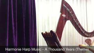 A Thousand Years (Theme) on Salvi Titan Harp