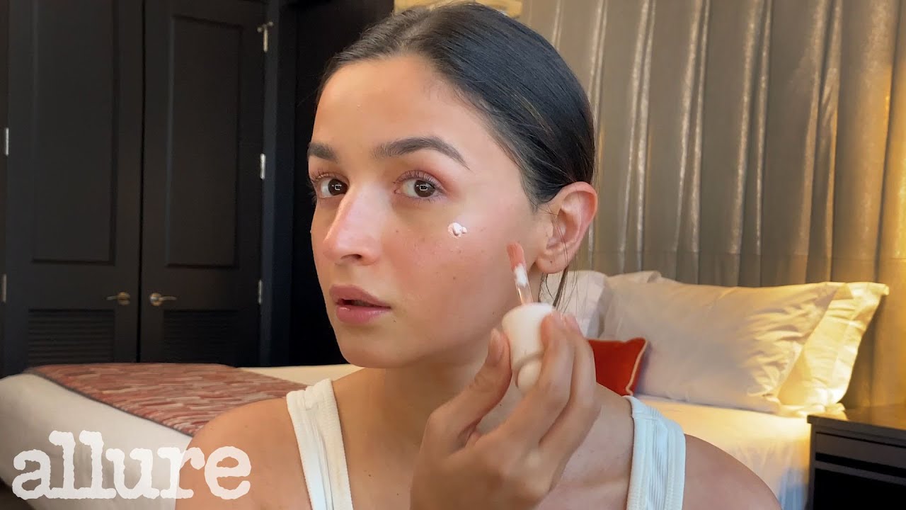 Alia Bhatt S 10 Minute No Foundation Makeup Routine Allure