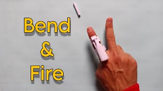 Easy & New Paper Finger GUN | NO rubber band | How to make paper finger gun | you must watch this.