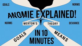 Understanding Anomie: Merton's Theory Explained | Sociology Made Easy