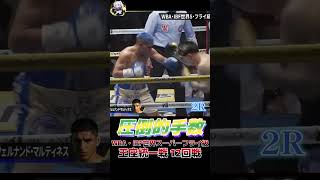 井岡一翔 vs フェルナンド・マルティネス WBA・IBF世界スーパーフライ級王座統一戦 12回戦 ABEMA 格闘技ch【切り抜き】#Shorts #abema格闘