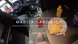 | CFI | Trucking Vlog Making a Sandwich| Rookie Trucking Vlog | OTR Trucking Life