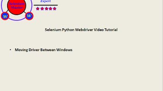 Selenium Python Webdriver Tutorial - Navigating Between Windows