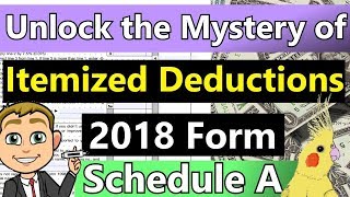 Itemized Deductions Schedule A Explained! (Tax Form Schedule A Itemized Deduction Walk-through)