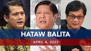 UNTV: HATAW BALITA | April 4, 2023