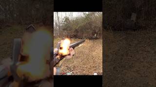 75 Caliber Flintlock Musket vs Concrete Block #england #britisharmy #flint #lock