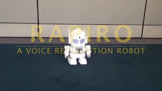 RAPIRO: A Voice Recognition Robot