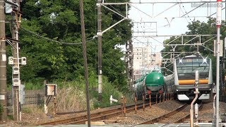 2017.6.24　南武線通過貨物列車　81レ　Oil train No.81