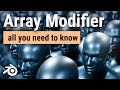 Array Modifier - Blender Tutorial for Beginners - Basics