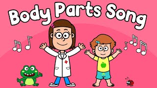 Body Parts Song - Genki Park - Healthy Habits - #nurseryrhymes  - #kidsmusic - #learnenglish  - Fun