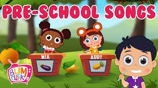 Preschool Songs | Preschool Rhymes | Kids Learning Songs | Nursery rhymes & Kids songs | Bumcheek TV