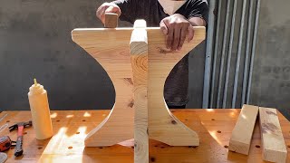Ideas To Make Use Of Useful Scraps Of Wood // How To Build A Cute Set Of Tables And Chairs