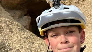 I Found A Cave While Mountain Biking at Peach  Valley near Olathe, Co 🤙