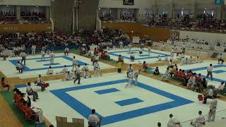 2014年IH 男子 空手道 団体組手 2回戦 学法福島（福島）× 松商学園（長野）