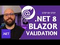 .NET 8 Blazor .🚀🔥 : Dynamic Input Validation