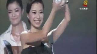 Star Awards 2011-Top 10 most popular female artist: 周颖!