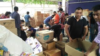 Relief Materials on the way after rains flood Kodagu, Karnataka