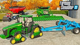 FARMING SIMULATOR 22 FIRST LOOK! (AMERICAN EQUIPMENT PREVIEW)