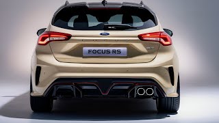 Meet the 2025 Ford Focus RS – The Hatchback Supercar