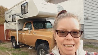 LOADING UP our 2021 ALP Adventurer 80RB Truck Camper | Square Body Truck Camper Set Up