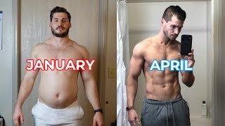My 3 Month Body Transformation Time-lapse (202lbs-160lbs)