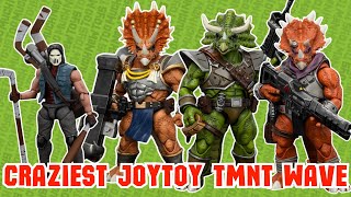 JoyToy Is The BEST TMNT Line: Casey Jones And The Triceratons