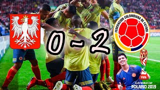 Polonia 0 - 2 Colombia |Copa mundial sub20 de la FIFA 2019|