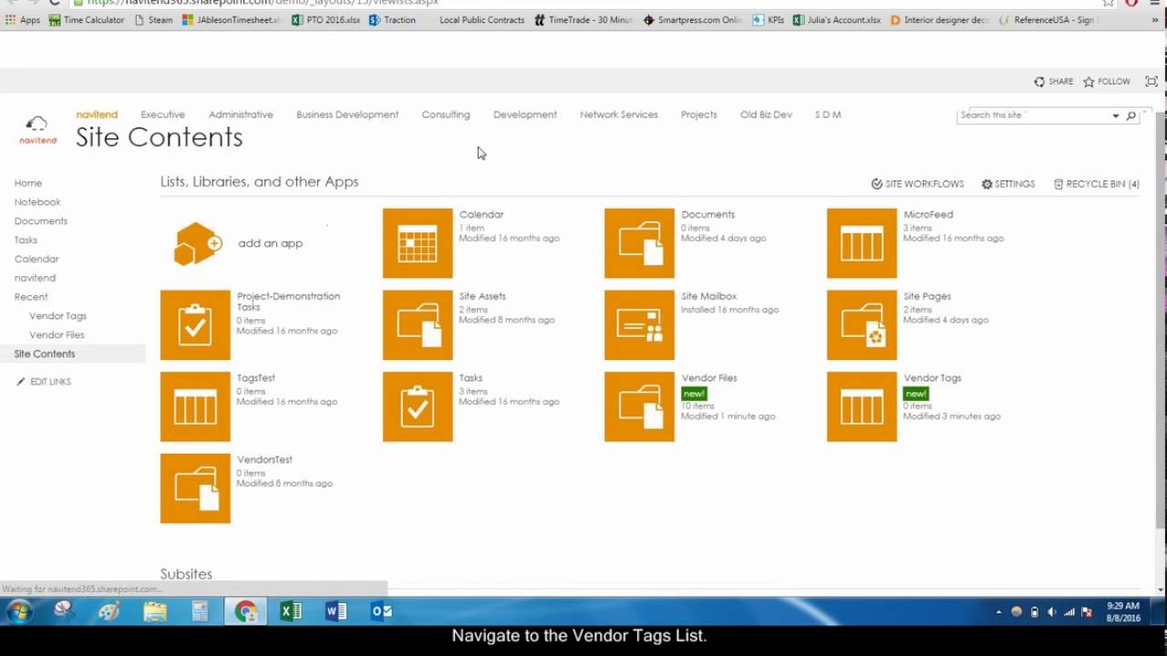 Set Up An Easy To Search SharePoint Documents Library - YouTube