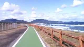 宗像遠賀自転車道【芦屋海岸】