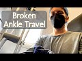 Traveling with a Broken Ankle - Tips For Flying, Visiting an Amusement Park, and the Zoo