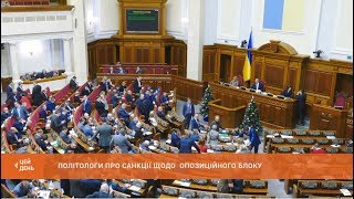 Політологи про санкції щодо лідерів Опозиційного Блоку