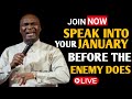 [Thursday 1st January,2026]SPEAK INTO YOUR JANUARY 2026 BEFORE THE ENEMY DOES -Apostle Joshua Selman