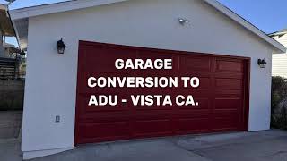 Garage conversion to ADU vista 2020 How to get Vaulted ceiling with trusses ceiling.