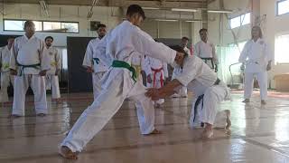 KANCHO MASAYA KOHAMA GIVING KIHON TRAINING AT HONBU ( ISSKA )