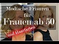 Modische Frisuren für Frauen ab 50 und Haarfarben, die jünger machen