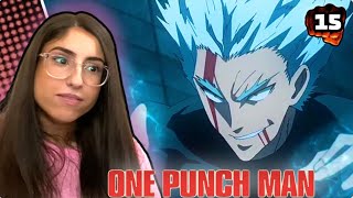 GAROU!!! ONE PUNCH MAN EP 15 REACTION | OPM S2 EP 3 (reupload)