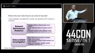 Security Analytics Beyond Cyber - Presented By Phil Huggins