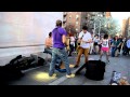 Moon Hooch- NYC Live- Washington Sq. Park 3/22/12