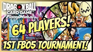 Dragon Ball Super Fusion World: First FB05 Tournament! Deck List and Breakdown!