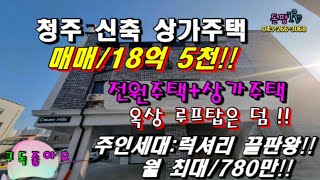 No:244    럭셔리 전원주택+상가주택?   청주 신축 상가주택 매매/18억 5천!!