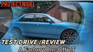 A One-Off MG ZT. Test Drive/Review