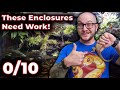 Rating The WORST and BEST Reptile Enclosures I Have EVER Seen!