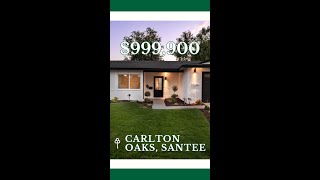 Renovated Home with a Pool For Sale in Carlton Oaks, San Diego | 9332 Pebble Beach Drive