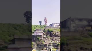 108 Feet Tall Statue of Adi Shankaracharya🙏, Omkareshwar MP #statue #shortsfeed #shortvideo #share