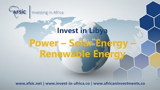 Libya Power - Solar Energy Libya – Renewable Energy Companies in Libya