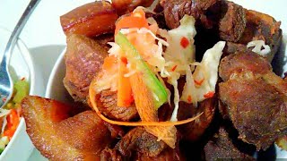 Haitian Griot and Pikliz |Best Recipe!