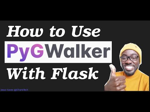 How To Use Pygwalker With Flask And File Uploads Youtube