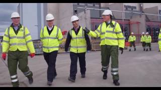 Ignacio Galán visits Hunterston Convertor Station