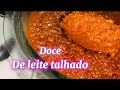 Doce de leite talhado de um jeito simples, fácil e delicioso 😋