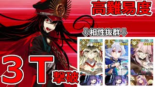 【FGO】高難易度『Eclipse』フラガがダメなら是非もないよネ！「魔王信長」対神性超有能3T撃破PT【マナナン･スーベニア･バレンタイン ～チョコの樹と女神の選択～】